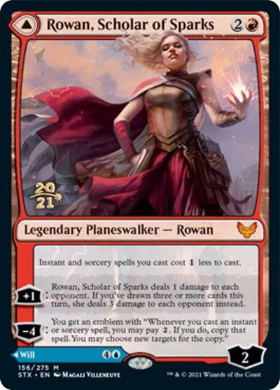 Rowan, Scholar of Sparks - Foil Rowan Scholar Of Sparks