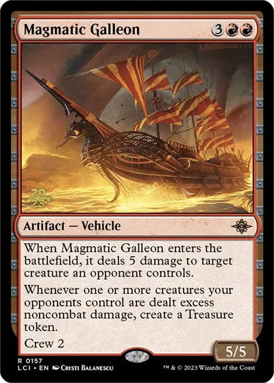 Magmatic Galleon - Foil Magmatic Galleon