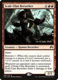 Scab-Clan Berserker - Foil Scab Clan Berserker