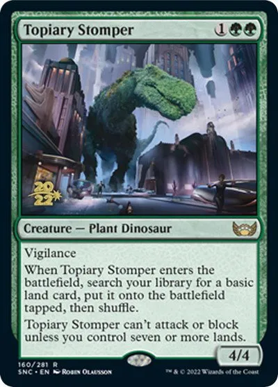 Topiary Stomper - Foil Topiary Stomper