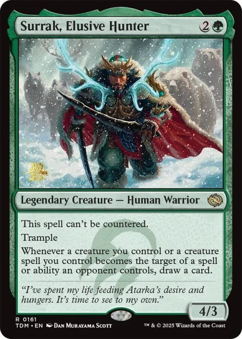 Surrak, Elusive Hunter - Foil Surrak Elusive Hunter