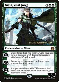 Nissa, Vital Force - Foil Nissa Vital Force