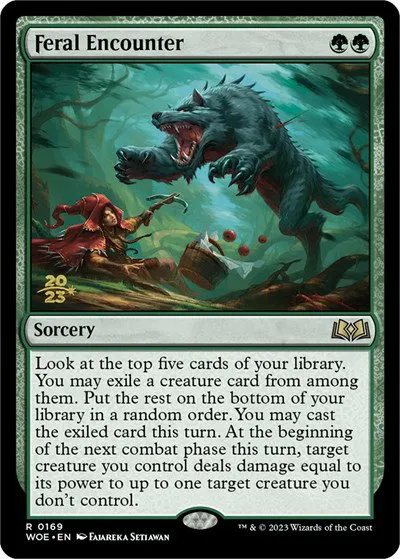 Feral Encounter - Foil Feral Encounter