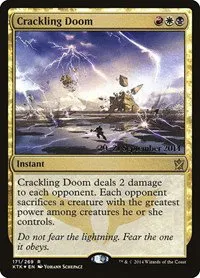 Crackling Doom - Foil Crackling Doom