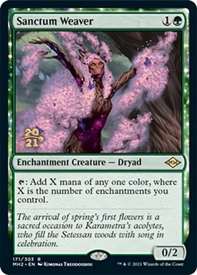 Sanctum Weaver - Foil Sanctum Weaver