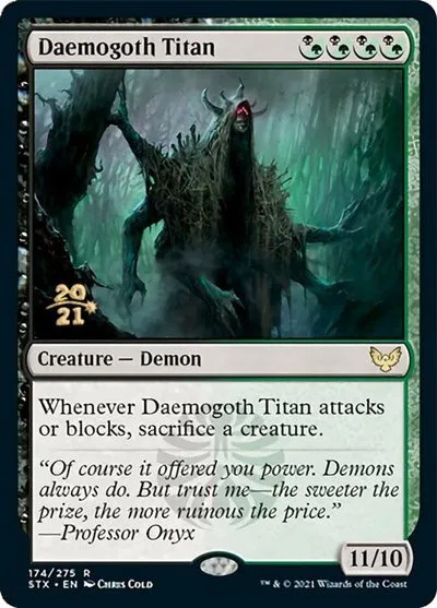 Daemogoth Titan - Foil Daemogoth Titan