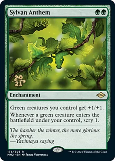 Sylvan Anthem - Foil Sylvan Anthem