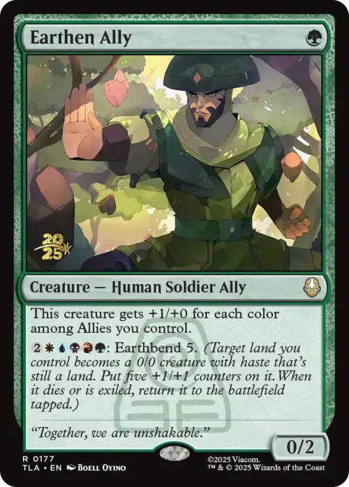 Earthen Ally - Foil Earthen Ally