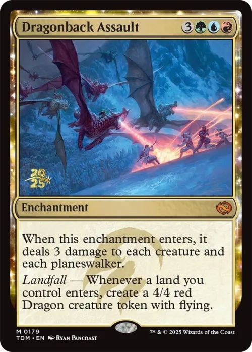 Dragonback Assault - Foil Dragonback Assault