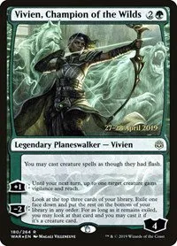 Vivien, Champion of the Wilds - Foil Vivien Champion Of The Wi
