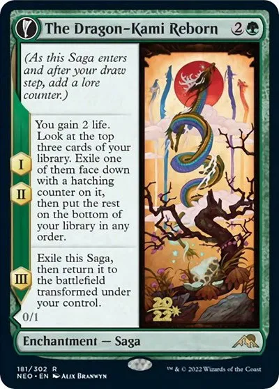 The Dragon-Kami Reborn - Foil The Dragon Kami Reborn