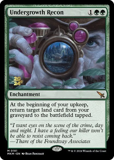 Undergrowth Recon - Foil Undergrowth Recon