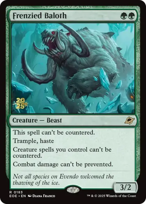 Frenzied Baloth - Foil Frenzied Baloth