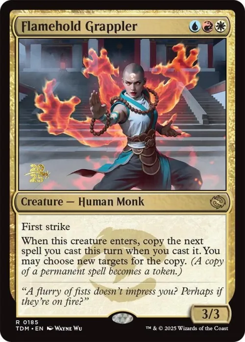 Flamehold Grappler - Foil Flamehold Grappler