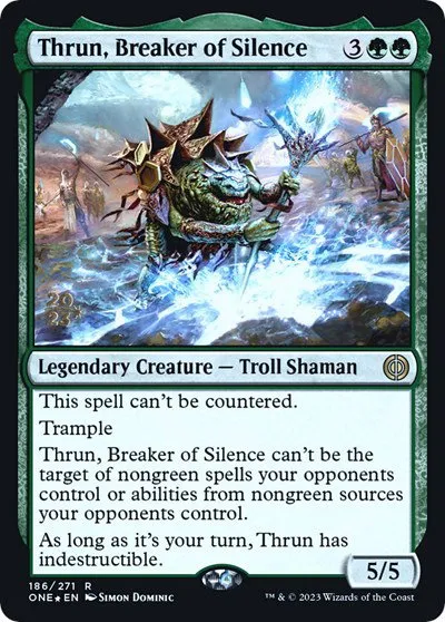 Thrun, Breaker of Silence - Foil Thrun Breaker Of Silence