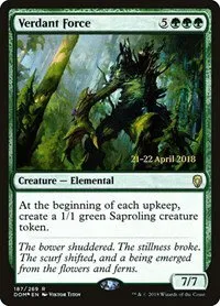Verdant Force - Foil Verdant Force