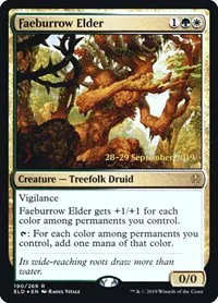 Faeburrow Elder - Foil Faeburrow Elder
