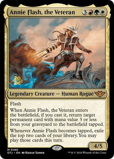 Annie Flash, the Veteran - Foil Annie Flash The Veteran