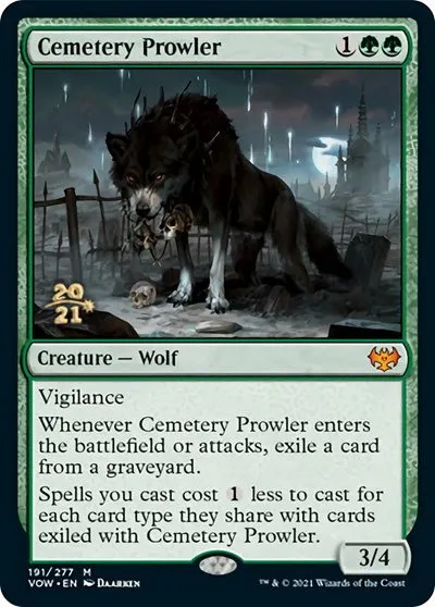 Cemetery Prowler - Foil Cemetery Prowler
