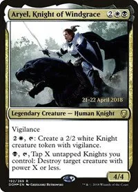 Aryel, Knight of Windgrace - Foil Aryel Knight Of Windgrace