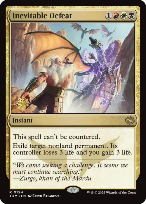 Inevitable Defeat - Foil Inevitable Defeat