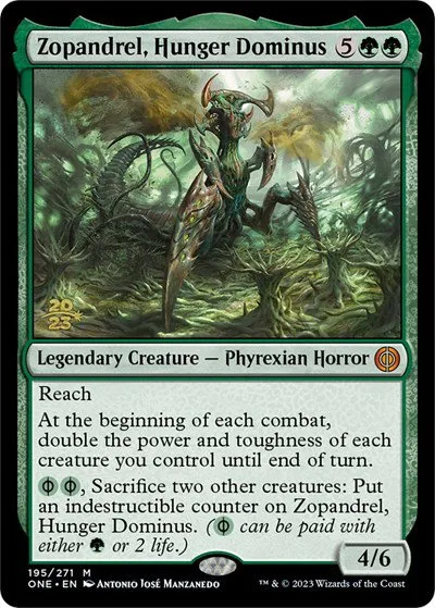 Zopandrel, Hunger Dominus - Foil Zopandrel Hunger Dominus