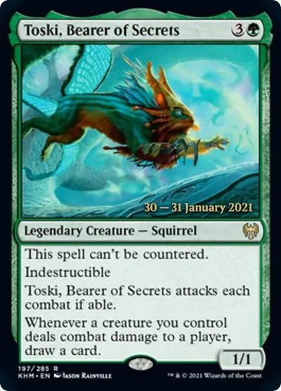 Toski, Bearer of Secrets - Foil Toski Bearer Of Secrets
