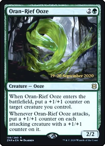 Oran-Rief Ooze - Foil Oran Rief Ooze