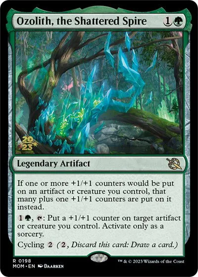 Ozolith, the Shattered Spire - Foil Ozolith The Shattered Spi