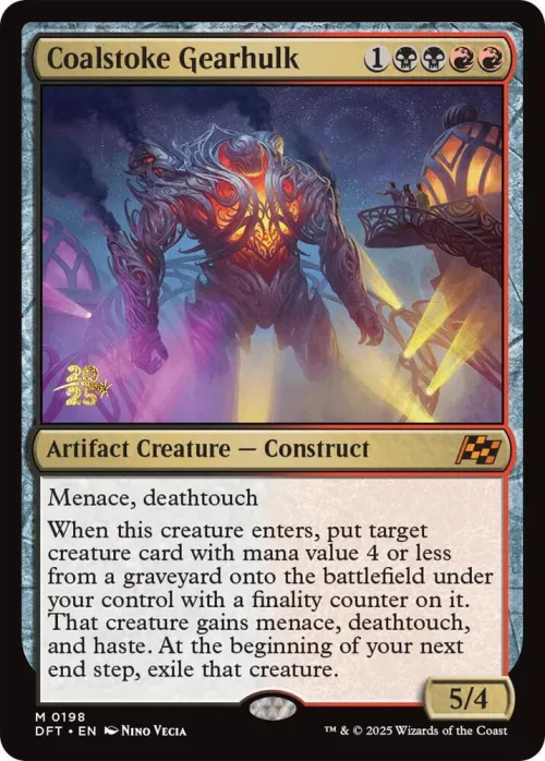 Coalstoke Gearhulk - Foil Coalstoke Gearhulk