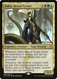Sidisi, Brood Tyrant - Foil Sidisi Brood Tyrant