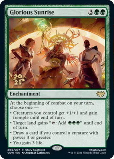 Glorious Sunrise - Foil Glorious Sunrise