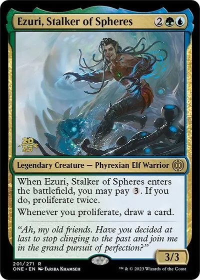 Ezuri, Stalker of Spheres - Foil Ezuri Stalker Of Spheres