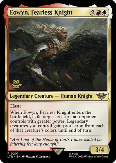 Eowyn, Fearless Knight - Foil Eowyn Fearless Knight