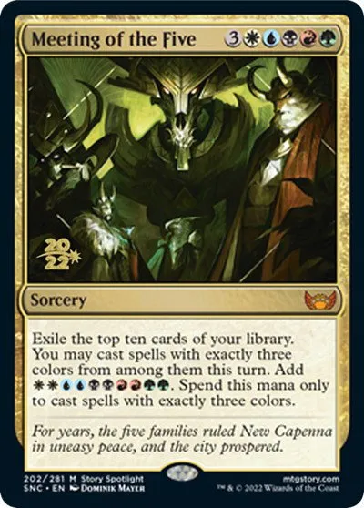 Meeting of the Five - Foil Meeting Of The Five