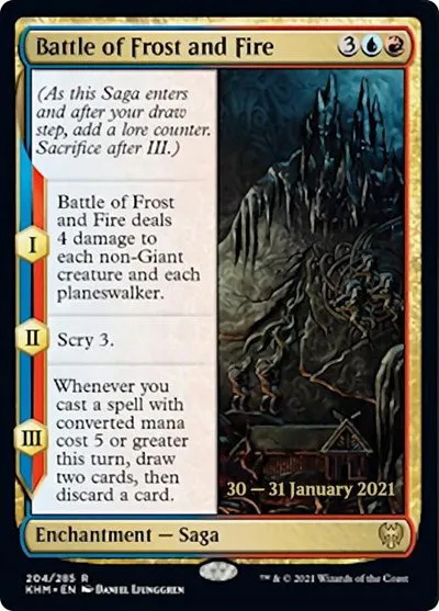 Battle of Frost and Fire - Foil Battle Of Frost And Fire