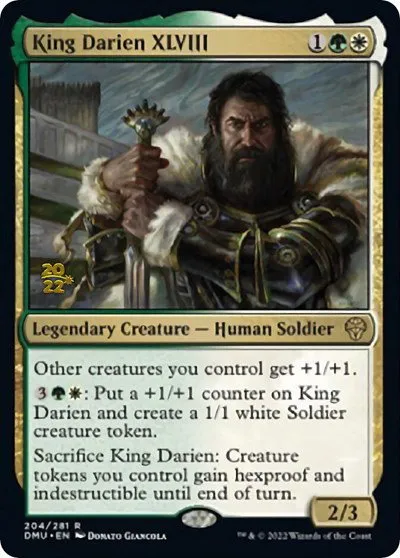 King Darien XLVIII - Foil King Darien Xlviii