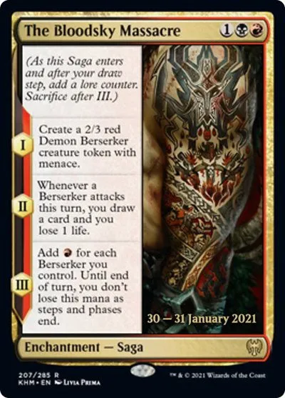 The Bloodsky Massacre - Foil The Bloodsky Massacre