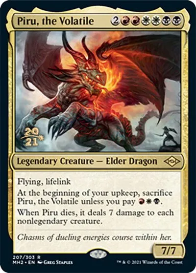 Piru, the Volatile - Foil Piru The Volatile