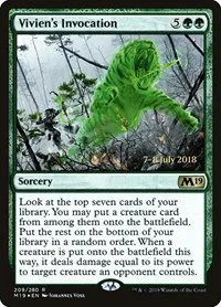 Vivien's Invocation - Foil Vivien S Invocation