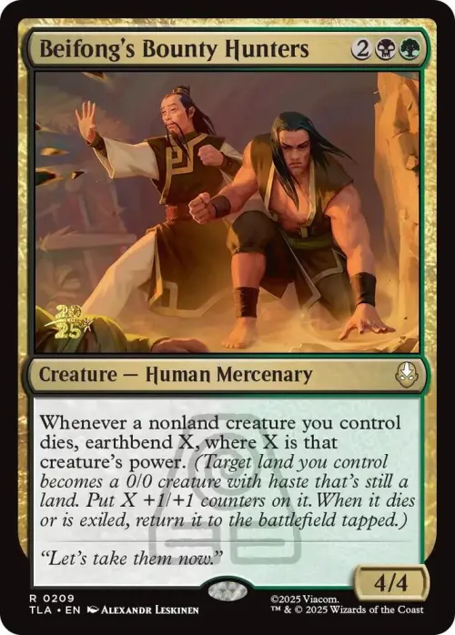 Beifong's Bounty Hunters - Foil Beifong S Bounty Hunters