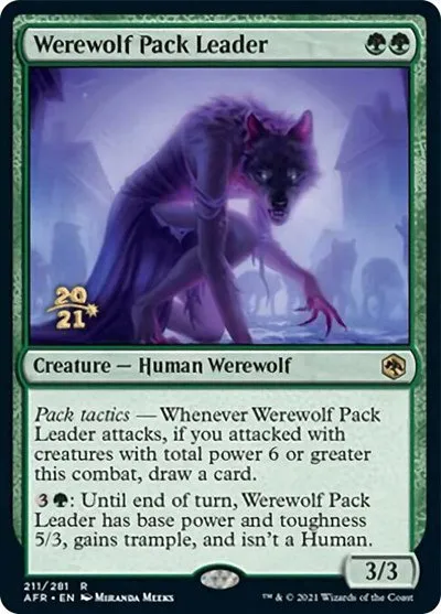 Werewolf Pack Leader - Foil Werewolf Pack Leader