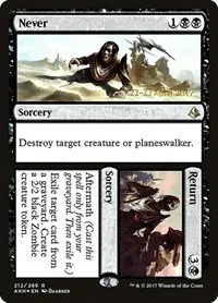 Never // Return - Foil Never Return
