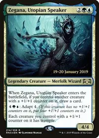 Zegana, Utopian Speaker - Foil Zegana Utopian Speaker