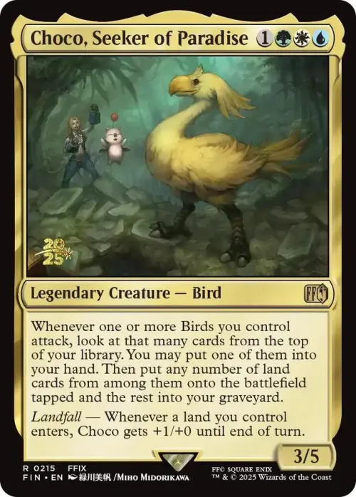 Choco, Seeker of Paradise - Foil Choco Seeker Of Paradise