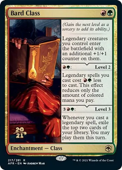 Bard Class - Foil Bard Class