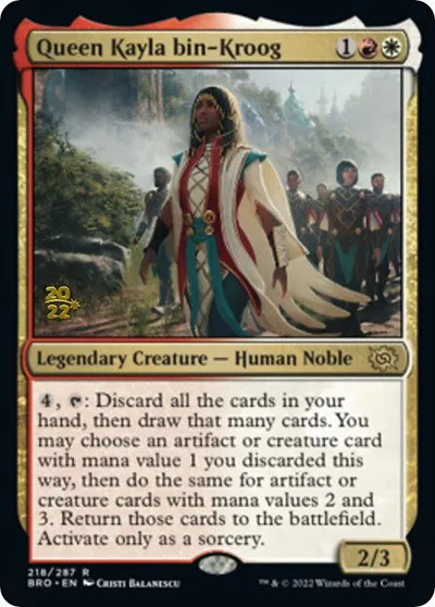 Queen Kayla bin-Kroog - Foil Queen Kayla Bin Kroog