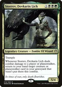 Storrev, Devkarin Lich - Foil Storrev Devkarin Lich