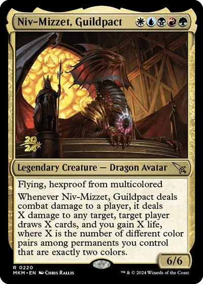 Niv-Mizzet, Guildpact - Foil Niv Mizzet Guildpact