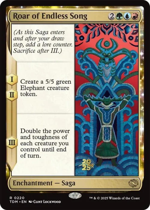 Roar of Endless Song - Foil Roar Of Endless Song